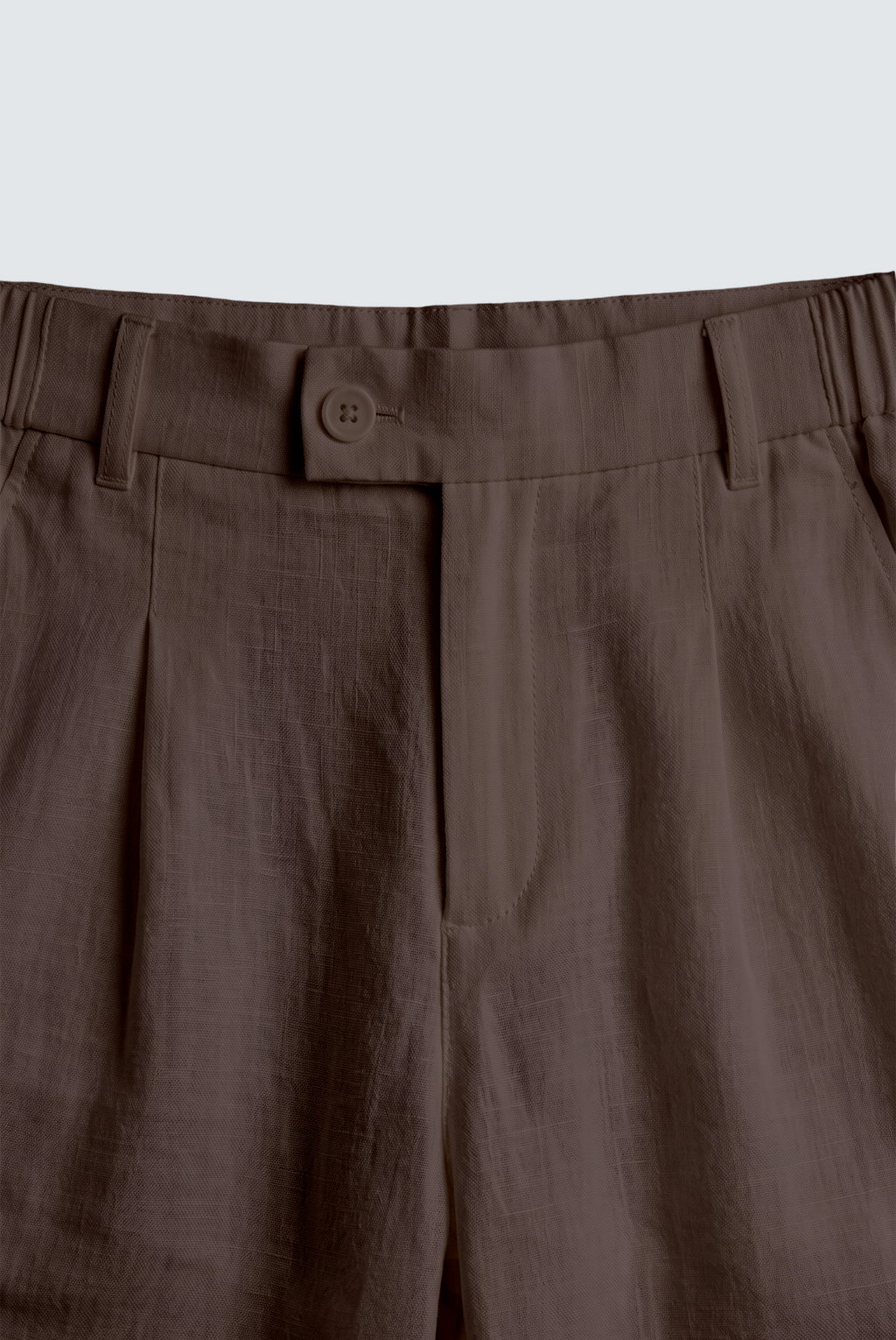 EVRYDAE SEOUL LINEN TROUSER IN EXPRESSO