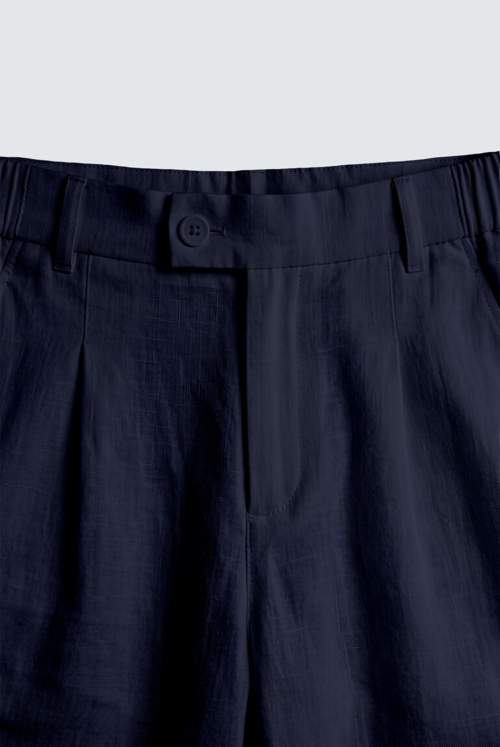 EVRYDAE SEOUL LINEN TROUSER IN ROYAL NAVY