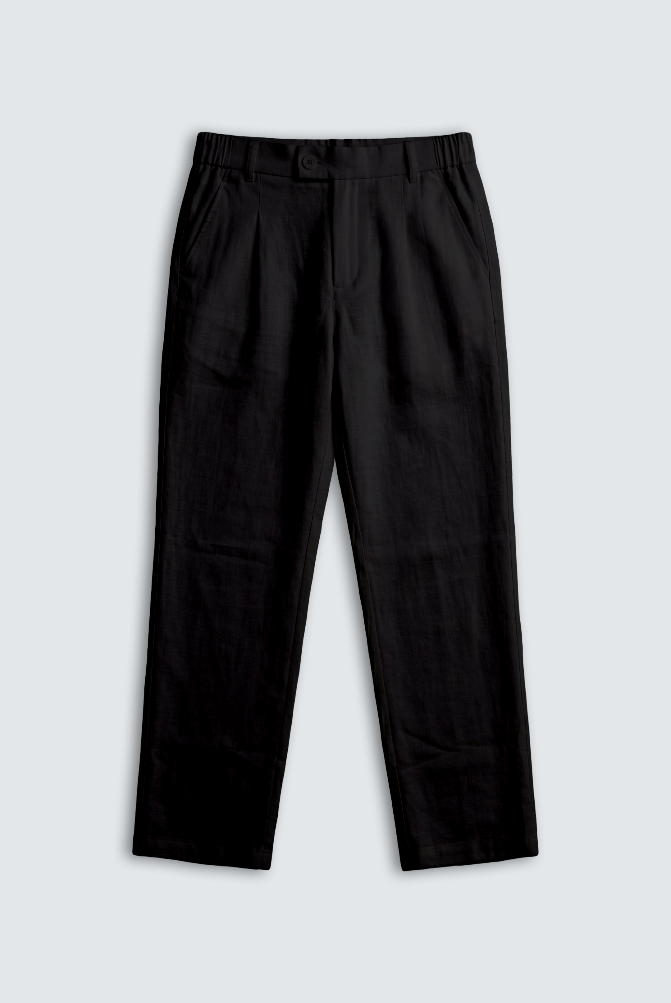 EVRYDAE SEOUL LINEN TROUSER IN DARK KNIGHT