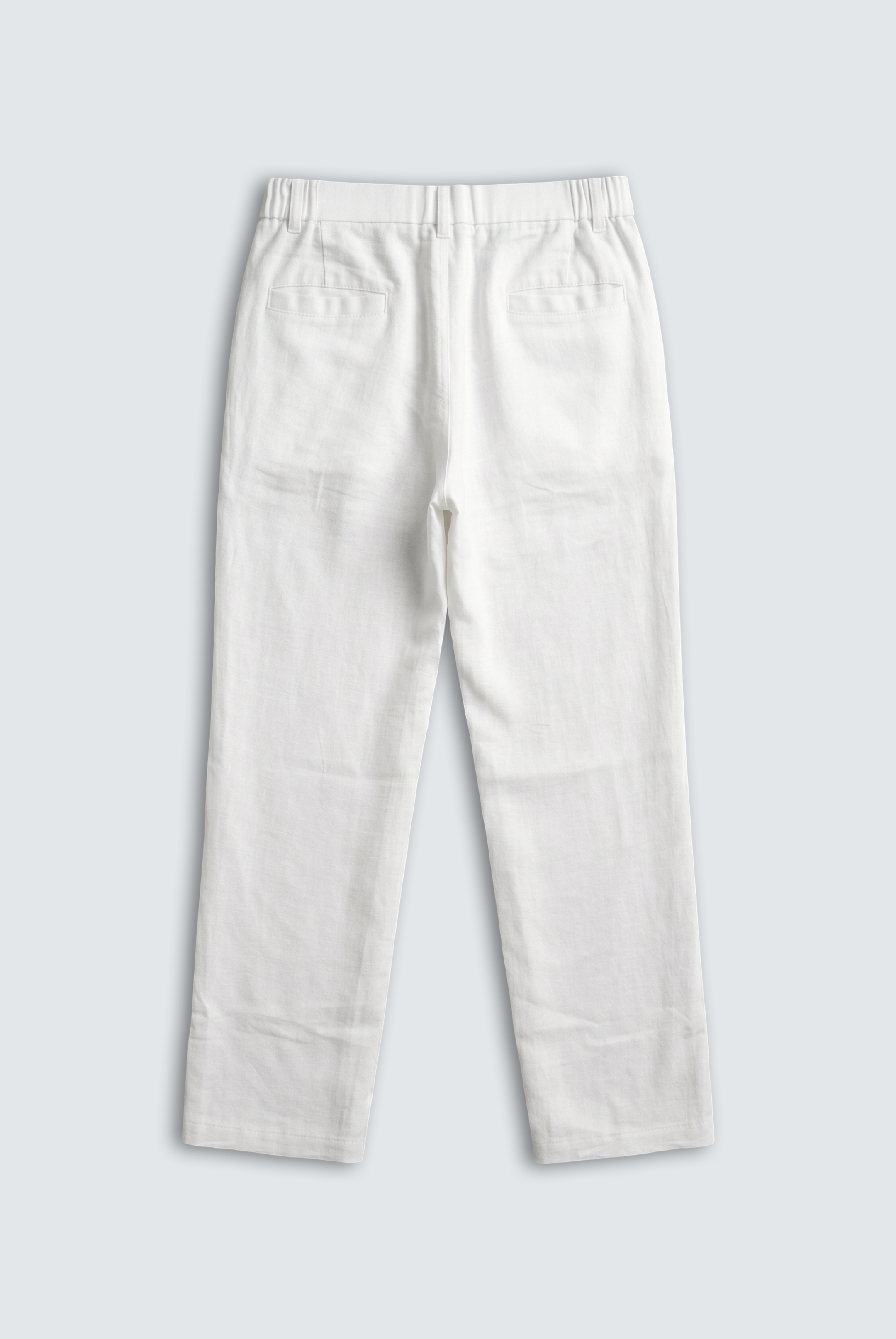 EVRYDAE SEOUL LINEN TROUSER IN MASION WHITE