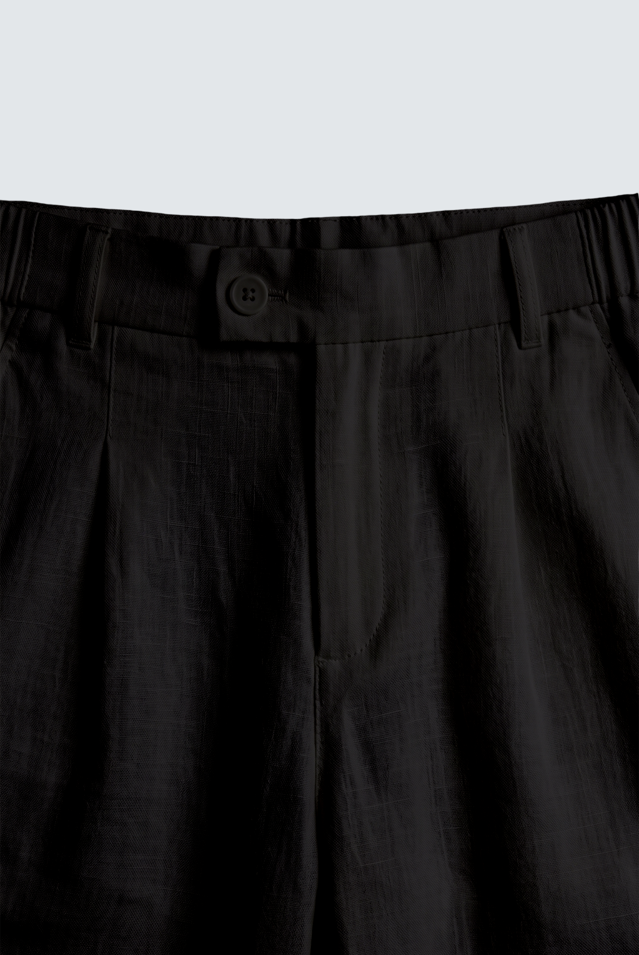 EVRYDAE SEOUL LINEN TROUSER IN DARK KNIGHT