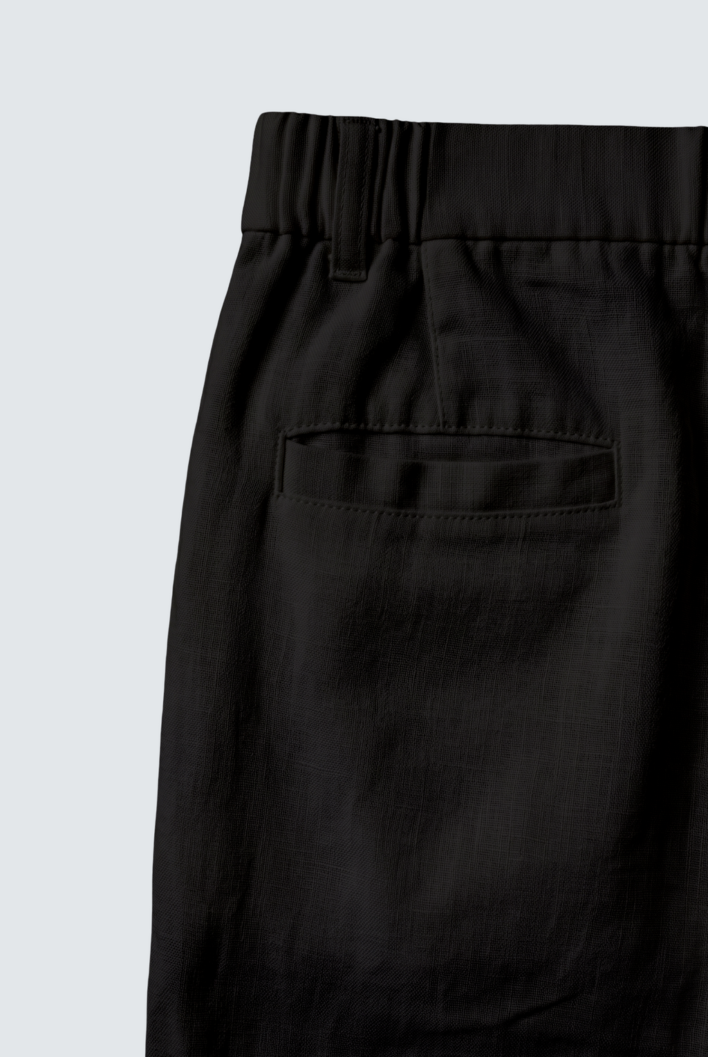 EVRYDAE SEOUL LINEN TROUSER IN DARK KNIGHT