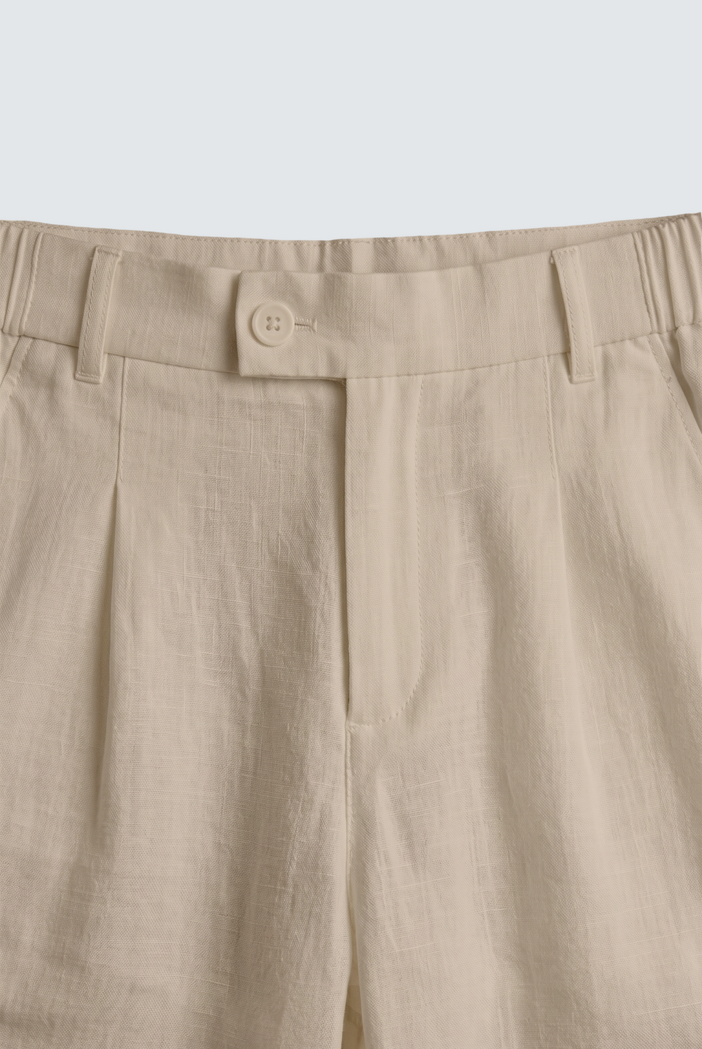 EVRYDAE SEOUL LINEN TROUSER IN BEIGE