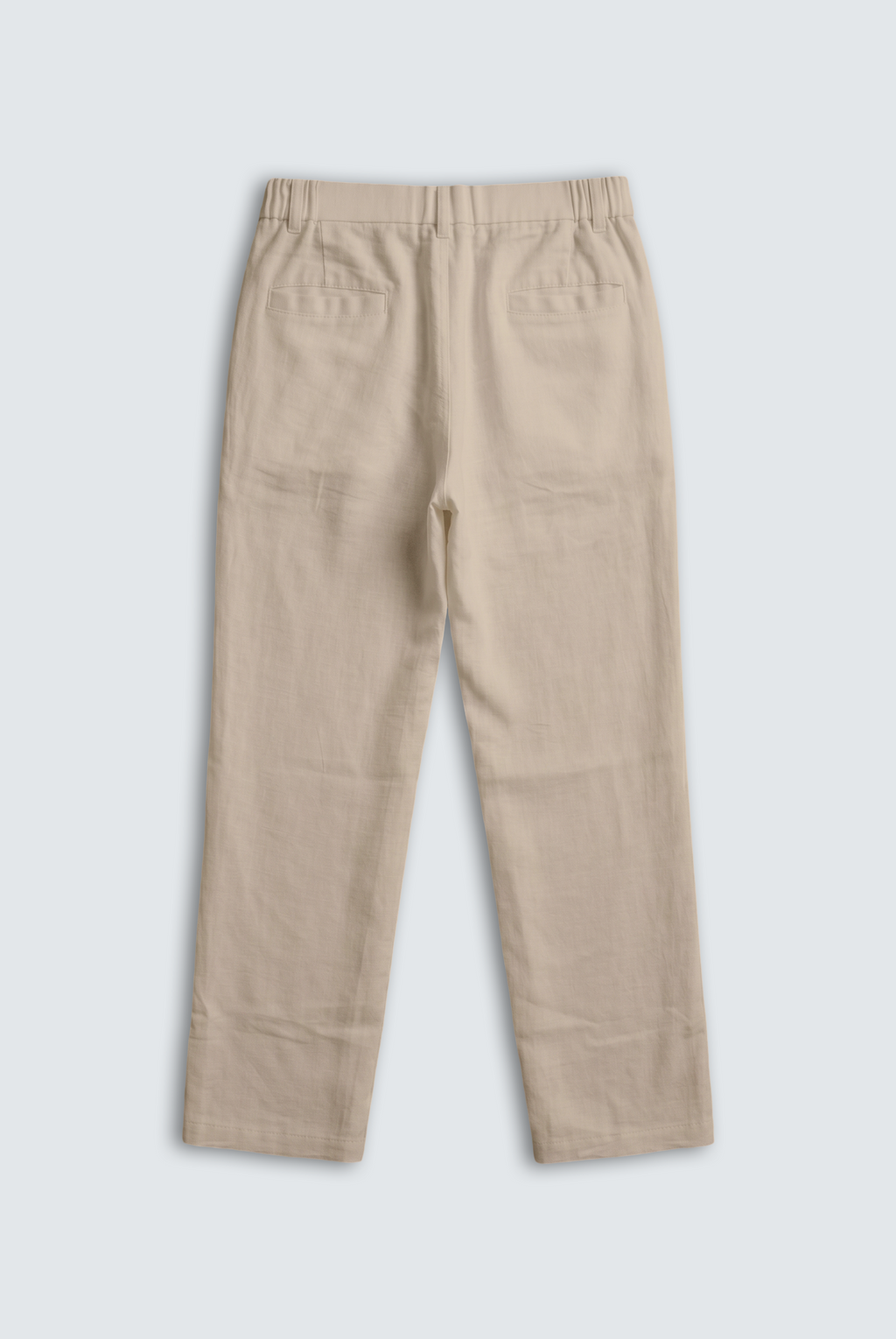 EVRYDAE SEOUL LINEN TROUSER IN BEIGE