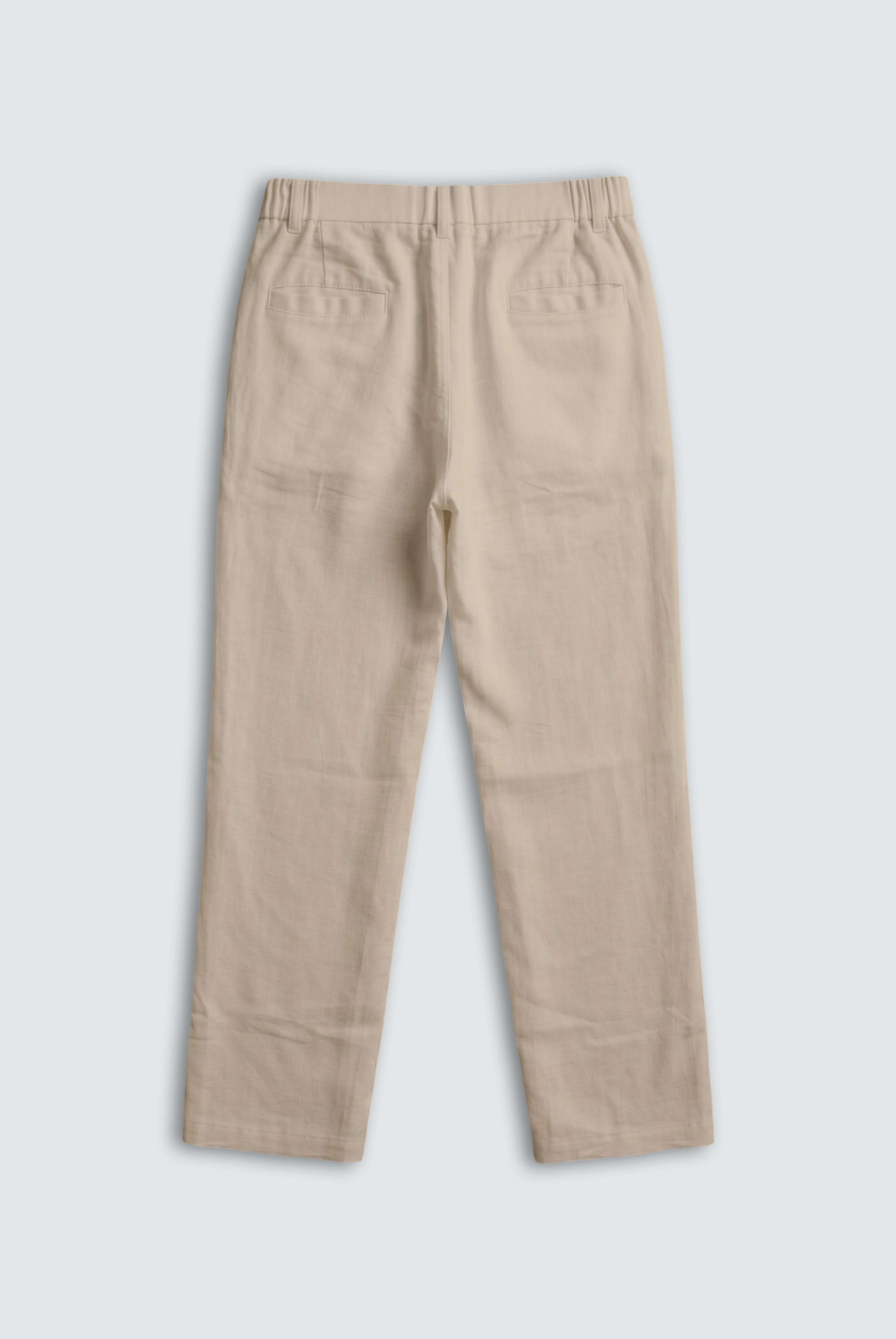 EVRYDAE SEOUL LINEN TROUSER IN BEIGE