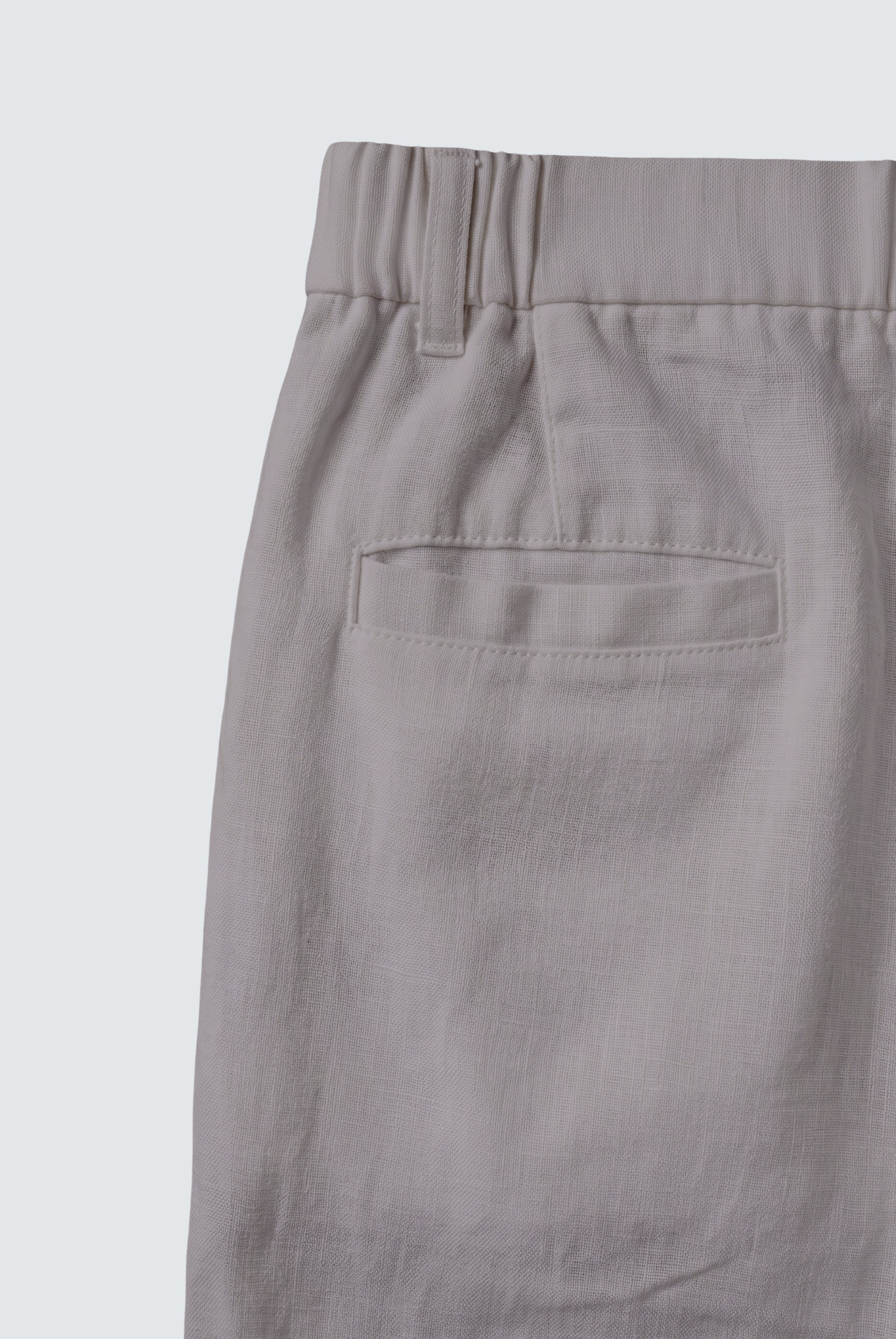 EVRYDAE SEOUL LINEN TROUSER IN ASH GREY