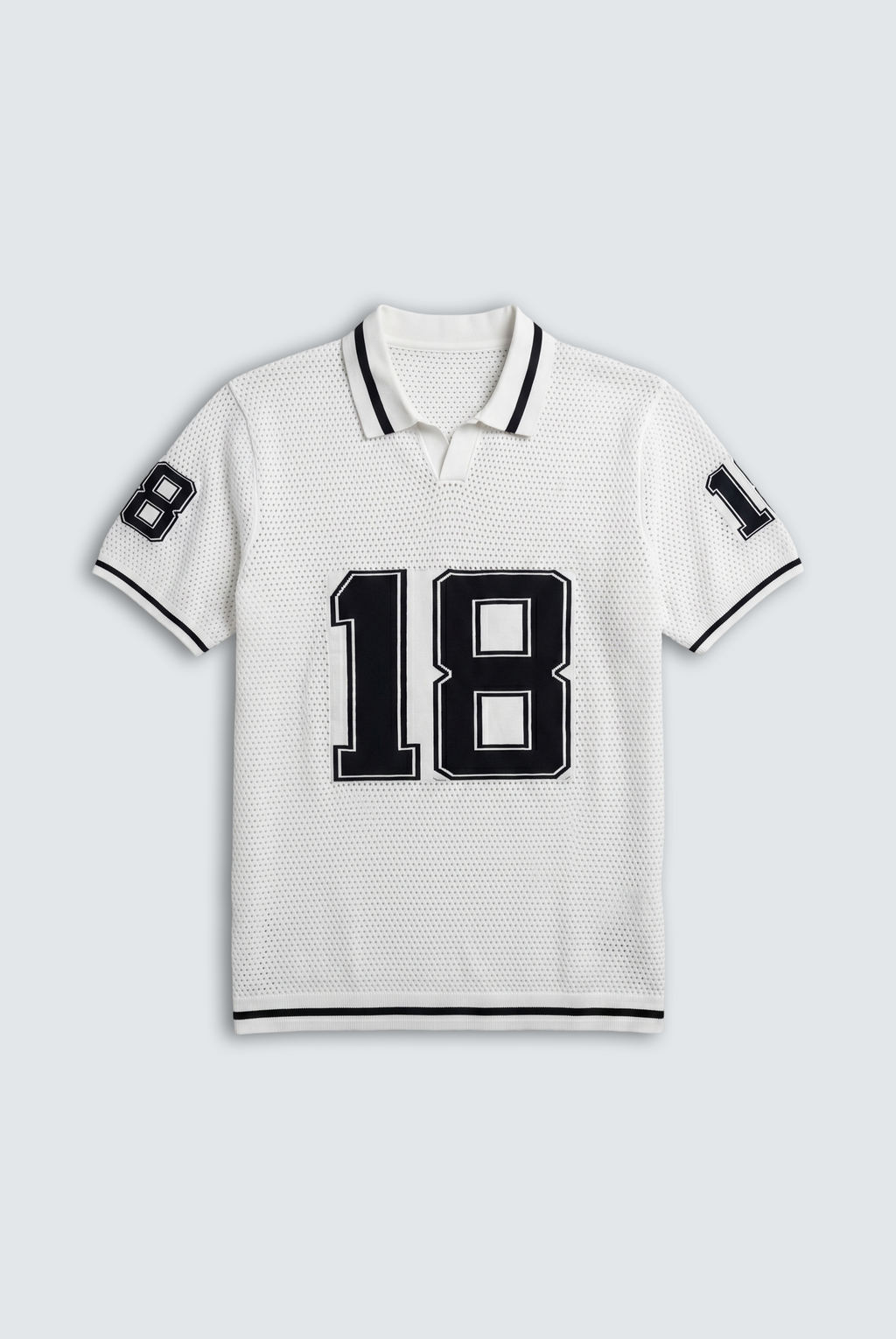 EVRYDAE VARSITY MESH POLO