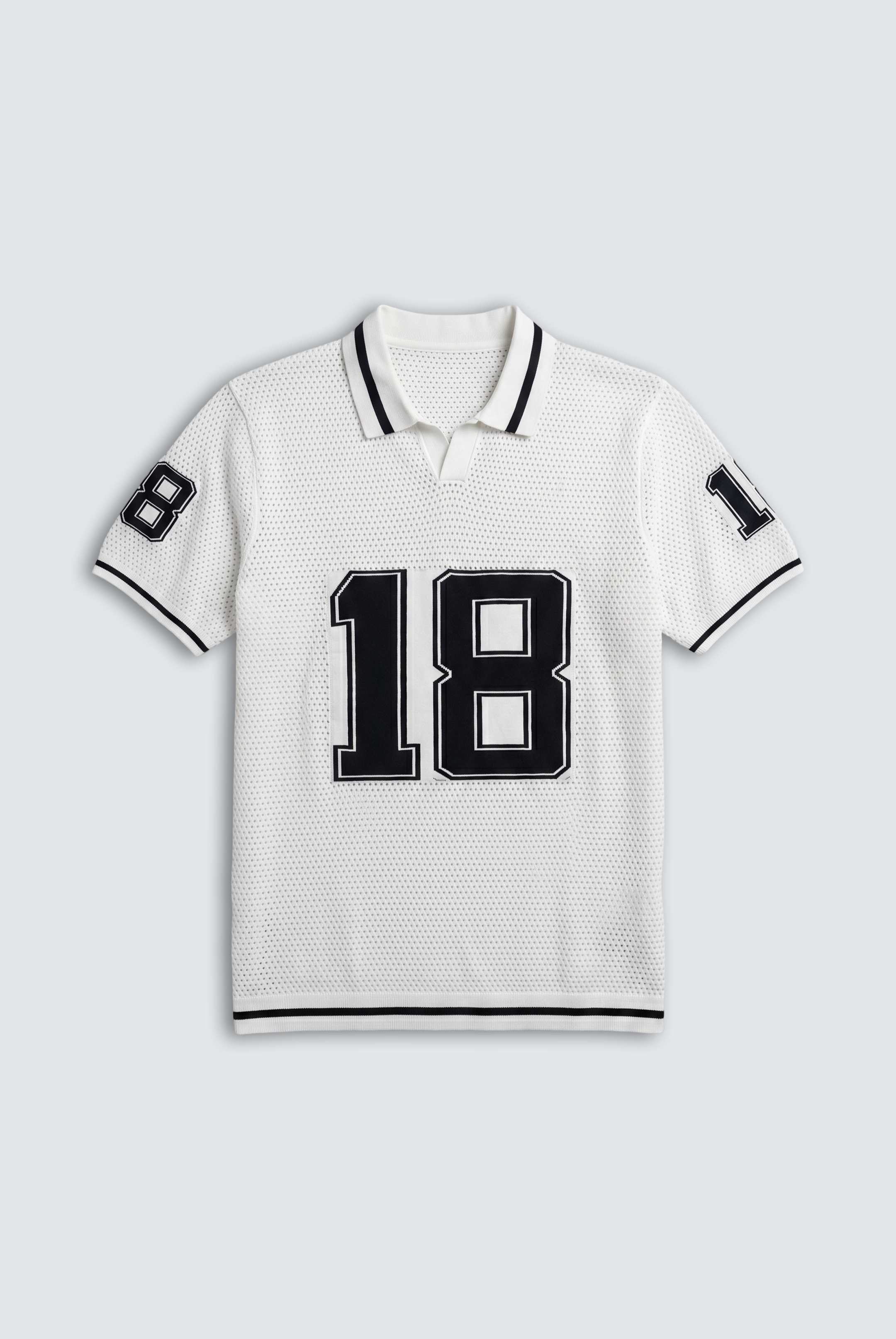 EVRYDAE VARSITY MESH POLO