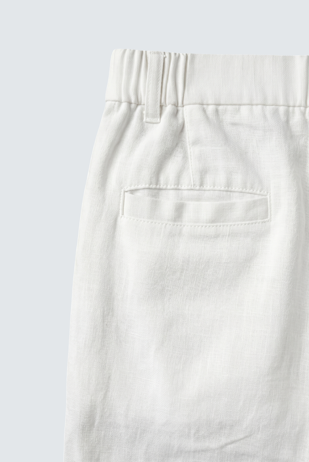 EVRYDAE SEOUL LINEN TROUSER IN MASION WHITE